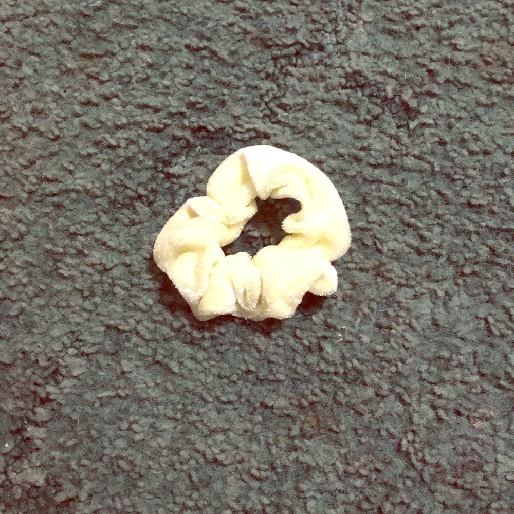A Light Green Scrunchie